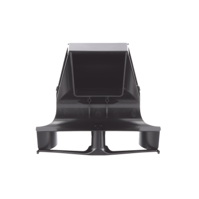 Bajada Para Canaleta FiberRunner™  Uso con Medidas 4x4  6X4  12X4  o 24X12  Con Reducción a 4X4  Color Negro