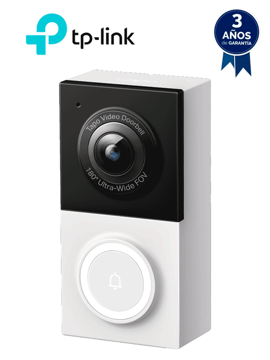 TP-LINK TAPO D130 - Video Dorbell cableado   5MP   Detección y notificación inteligente con IA   Audio bidireccional   Visión nocturna a color   IP65   Almacenamiento local o en la nube con TAPO CARE   compatible con Alexa y Google Home