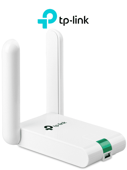 TP-LINK - TL-WN822N / Adaptador USB Inalámbrico / Alta Sensibilidad / 300 Mbps