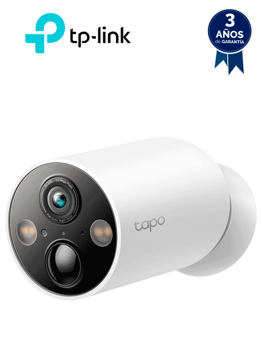 TP-LINK TAPO C425 - Cámara WiFi con batería   Instalación sin cables   Detección inteligente con IA   IP66   Hasta 300 días de batería   compatible con Alexa y Google Home   Almacenamiento local o en la nube con TAPO CARE.