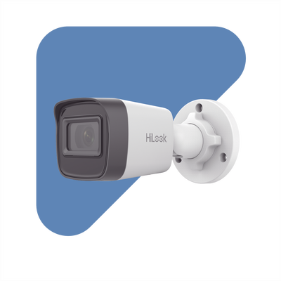 HiLook Series / Bala IP 4 Megapixel / Lente 2.8 mm / 20 mts IR / Exterior IP67 / PoE / dWDR / H.265+ / ONVIF