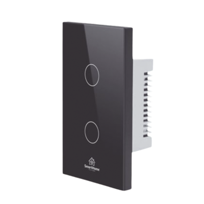 (Wifi) Apagador switch inalámbrico WIFI  control de 2 regresos de carga  110V
