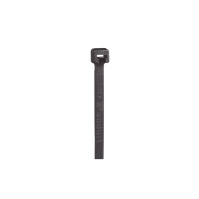 Cincho de Nylon 6.6 Pan-Ty™  142mm largo x 2.5mm ancho  Color Negro  Exterior Resistente a Rayos UV  Paquete de 1000pz