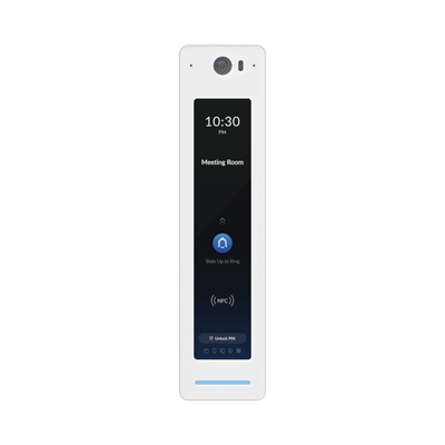 Lector UniFi Access G2 Pro  para tarjetas NFC  pantalla táctil  cámara y audio 2 vias (Requiere Hub UniFi)