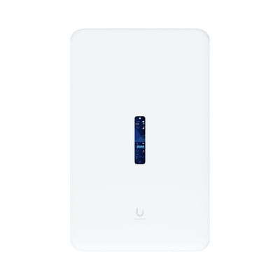 Dream Wall Cloud Gateway 10G Diseñado para Montaje en Pared con WiFi 6 Integrado  Switch PoE de Alta Potencia y Compatibilidad Total con Aplicaciones UniFi