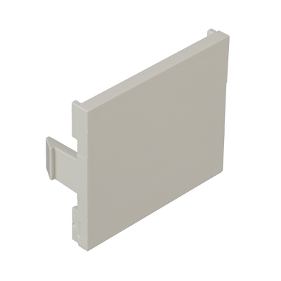 Módulo de tapa ciega (Inserto Ciego)  de 1/2  Color Blanco Mate  1 Pieza