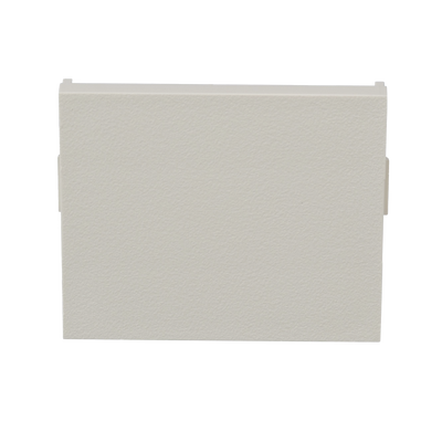 Módulo de tapa ciega (Inserto Ciego)  de 1/2  Color Blanco Mate  1 Pieza