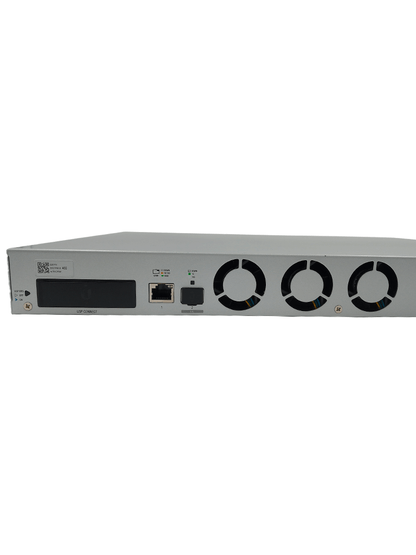 Ubiquiti UNVR - NVR Empresarial UniFi Protect recomendado para 15 cámaras 4K o 50 cámaras Full HD  con 4 bahías de disco duro  puerto Gigabit RJ-45 y configuración RAID 1 o RAID 5 automática.