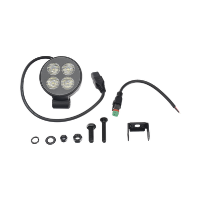 Luz de Trabajo Ultra brillante Circular  4 LED  2556 Lúmenes  12-24 Vcd