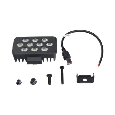 Luz de Trabajo Ultra brillante Cuadrada  10 LED  8937 Lúmenes  12-24 Vcd