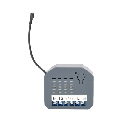 (ZWAVE) Micro modulo On/Off   para 1 circuito  doble control