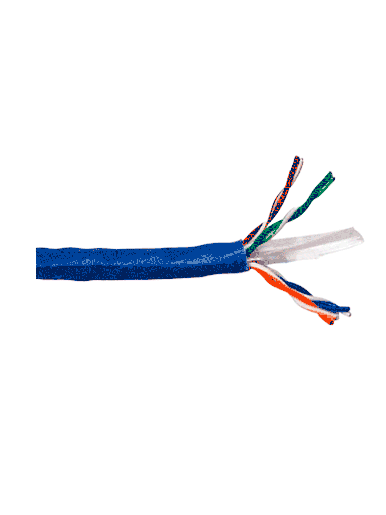 DAHUA PFM920I-6UN-C - Bobina de Cable UTP Cat 6 100% Cobre/ Color Azul/ Uso Interior/ 305 Metros/ Ideal para Redes y Video/ Certificado CPR Eca/ Estandares: Q/DXJ 067-2019 EN50575-2014/ Cumple con: IEC 60332-1-2/