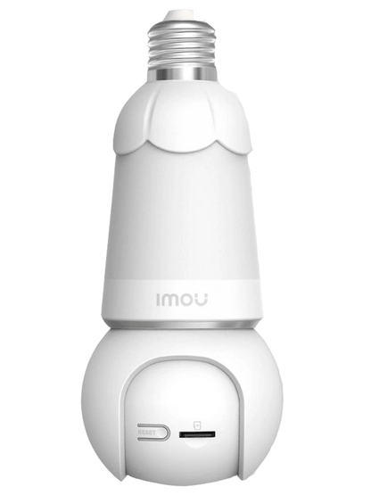 IMOU BulbCam 3MP (IPC-K6C-3H1WEB-E27-imou)- Cámara de 3MP/ Disuasión activa/ Modo privacidad/ Detección de humanos & Vehículos/ Audio bidireccional/ Full Color/ Smart tracking (No incluye Foco) #CONGIMOU1 #MCI1