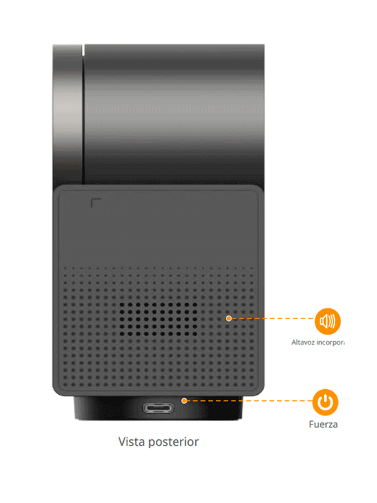 IMOU Rex VT 5MP (IPC-S2VN-5M0WR-imou) - Cámara IP PT Wifi de 5 Megapíxeles/ Modo de privacidad/ Videollamada con un solo toque / Disuasión activa/ Alarmas de reloj/detección de personas y mascotas/Audio bidireccional