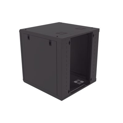 Gabinete de Pared 12U de 635 mm de Profundidad  Rack de 19&#039;&#039; en Acero Reforzado: Compacto y Resistente para Soluciones Profesionales