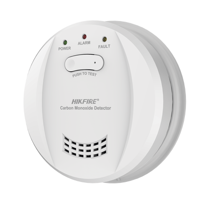 (HikFire) Detector de Monóxido de Carbono / Sensor Electroquímico Avanzado / Alarma Visual y Audible