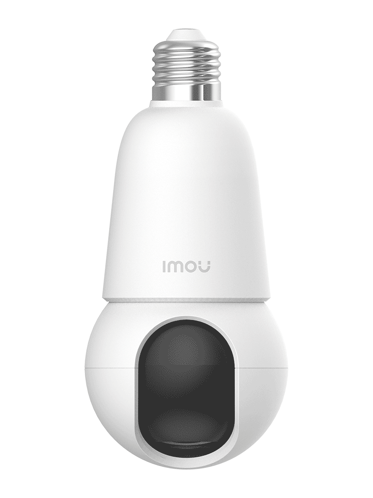 IMOU BulbCam 3MP (IPC-K6C-3H1WEB-E27-imou)- Cámara de 3MP/ Disuasión activa/ Modo privacidad/ Detección de humanos & Vehículos/ Audio bidireccional/ Full Color/ Smart tracking (No incluye Foco) #CONGIMOU1 #MCI1