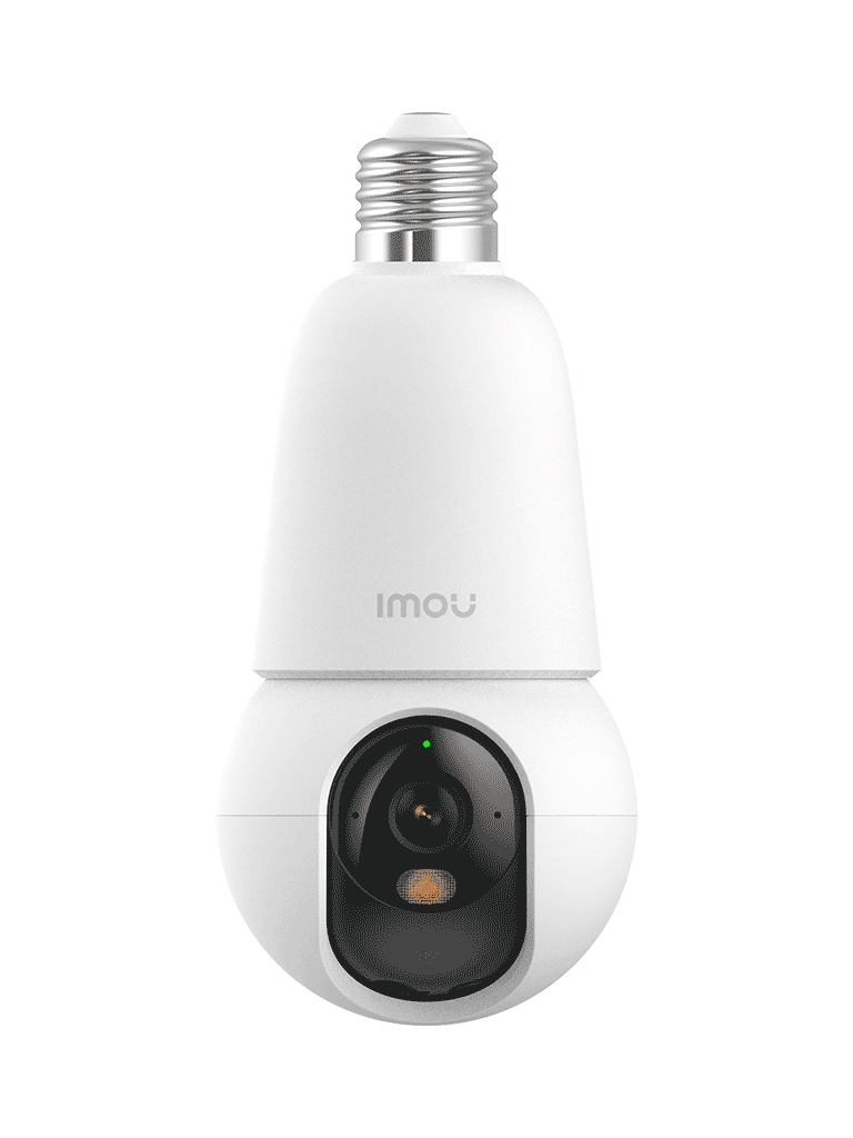 IMOU BulbCam 3MP (IPC-K6C-3H1WEB-E27-imou)- Cámara de 3MP/ Disuasión activa/ Modo privacidad/ Detección de humanos & Vehículos/ Audio bidireccional/ Full Color/ Smart tracking (No incluye Foco) #CONGIMOU1 #MCI1