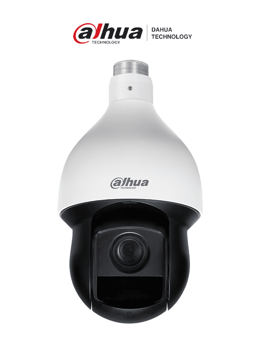 DAHUA DH-SD59232DB-HC - Cámara PTZ de 2 MP con zoom óptico de 32x   ideal para vigilancia detallada. Cuenta con IR de 150m  WDR real de 120dB  tecnología Starlight  clasificación IP66  y soporte para audio y alarmas.