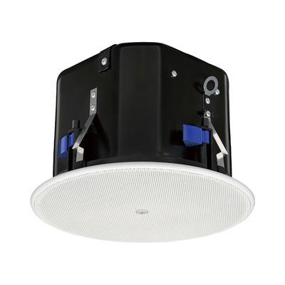 Altavoz de Plafón | Woofer 8 in  Tweeter 1 in | Rango Completo | 8 Ohms | 70v  100v | Con Caja Acústica | Par Color Blanco
