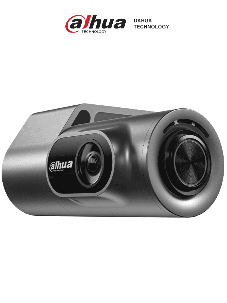 DAHUA M1pro -  DashCam 1080p equipada con Wi-Fi y G-Sensor  con capacidad de MicroSD de hasta 128 Gb y cuenta con Micrófono y altavoz integrados/