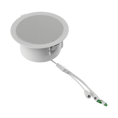 Altavoz de techo para voceo y paging  2 líneas SIP  potencia de hasta 10W   alimentación vía PoE