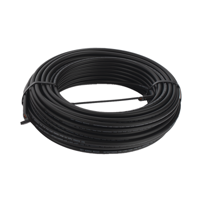 Kit de 2 rollos de 100 metros de cable fotovoltaico de cobre  rojo y negro  calibre 10 AWG (6mm²)  Tipo PV   1000/2000 V y 120°C.