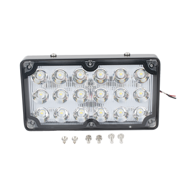 Luz de Escena de 6X3"  Color Claro  Ideal para Ambulancias y Vehiculos de Trabajo