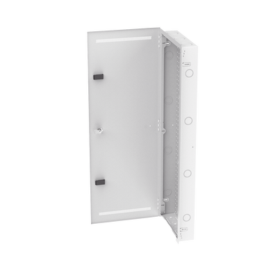 Gabinete Multipropósito de Montaje en Pared  de 42 in de Altura  Con Puerta Reversible  Fabricado en Acero  Color Blanco