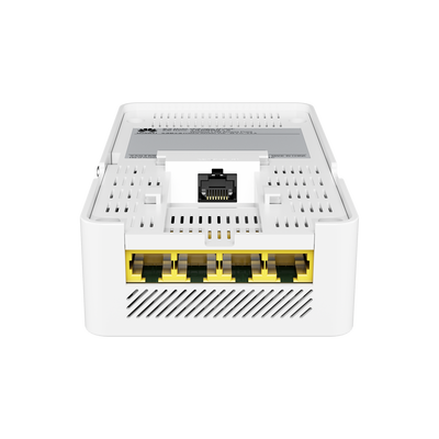 Punto de Acceso Wi-Fi 6 / 2.975 Gbps / MU-MIMO 2x2:2 / 1 Puerto 10/100/1000 Mbps (PoE In) / 4 Puertos 10/100/1000 Mbps LAN / Smart Antenna 20% más cobertura / Instalación en pared / Seguridad WPA3 / Administración en nube