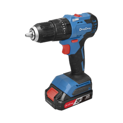 Rotomartillo / Taladro Inalámbrico de 20V sin Carbones  Broquero de 1/2"  incluye 2 Baterías de 2.0 Ah  Cargador y Maletín