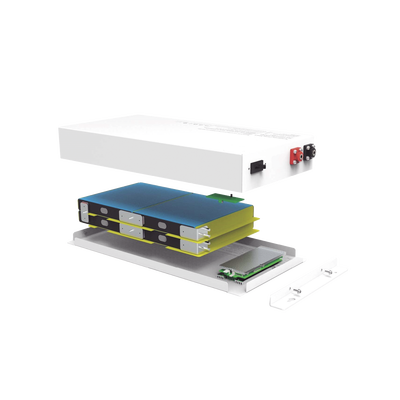 Batería de Litio Ciclo Profundo  12.8 Vcc 100Ah LiFePO4 Case Metálico   Solar  Máximo 80 A de Descarga