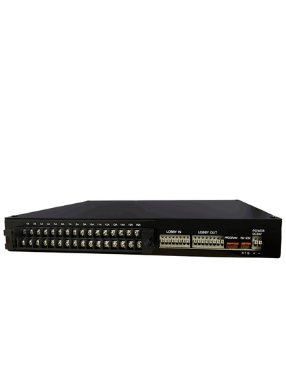 COMMAX CCU216AGF - Distribuidor para panel de audio DR2AG para interconectar hasta16 Intercomunicadores AP2SAG por 2 hilos / Sistema departamental