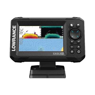 Eagle-5 ecosonda en pantalla horizontal IPS de 5 pulgadas  incluye transductor skimmer 50/200 kHz