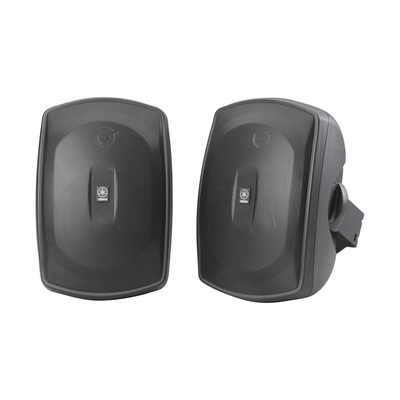 Altavoz de Montaje en Superficie de 2 vias  Woofer 5 in  Tweeter 0.5 in  Semi-Exterior  6 ohms  Par Color Negro