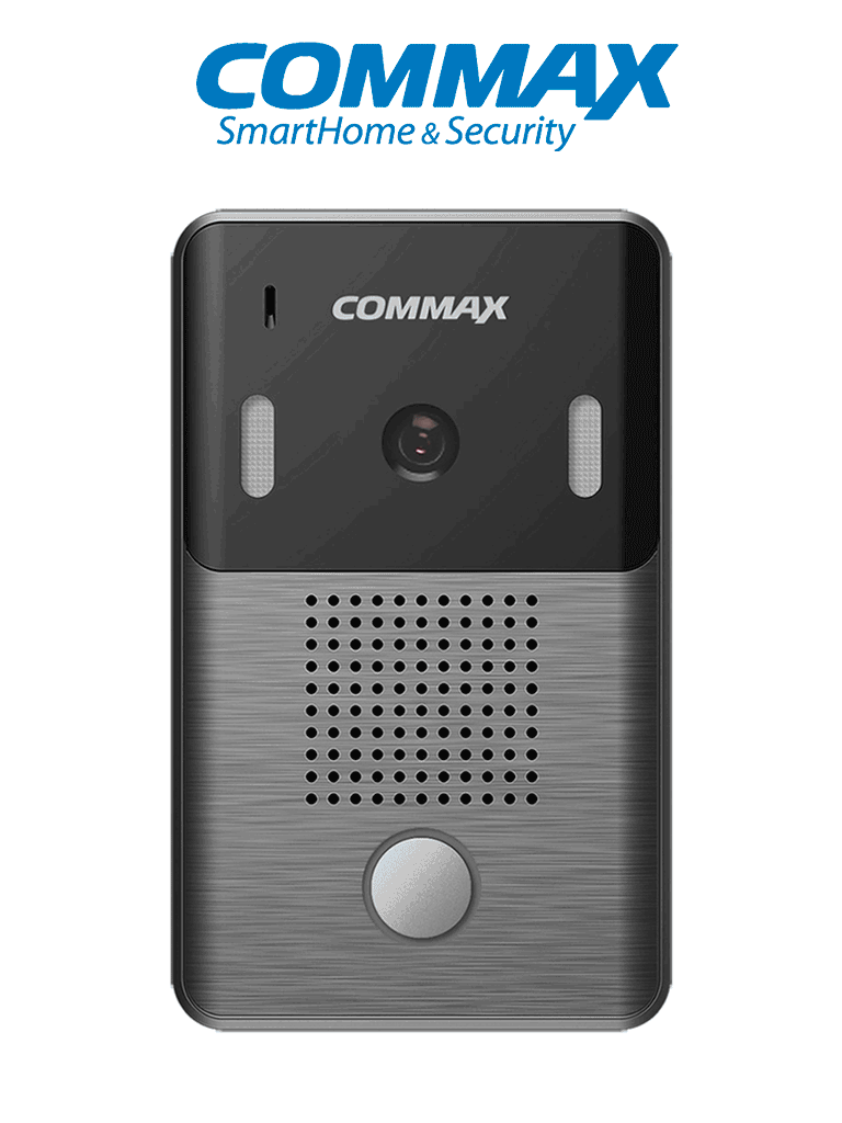 COMMAX DRC4Y - Frente de Calle para Videoportero  Cámara 960H y Sensor de Luz  Volumen Ajustable  Compatible con Cualquier Monitor COMMAX y Cubierta CMX2260001