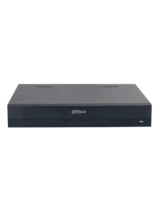 DAHUA DHI-NVR5416-16P-EI -NVR de 16 canales IP4K con tecnología Acupick y WizSense 16 puertos PoE  8ePoE  y 4 bahías para discos duros. Incluye canales con reconocimiento facial  SMD Plus soporte para cámaras con IA y protección perimetral #IMD