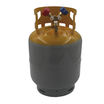 Cilindro/Tanque portátil 30 Libras / para contenido de refrigerante /  Aires Acondicionados / Refrigeración / Climatización Automotriz.