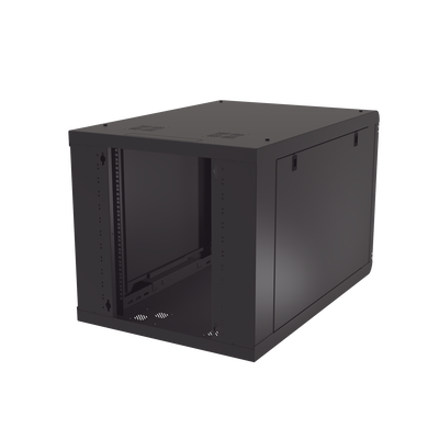 Gabinete de Pared 12U de 1027 mm de Profundidad: Máxima Profundidad y Protección en Acero Reforzado  Ideal para UPS y Servidores de 19"