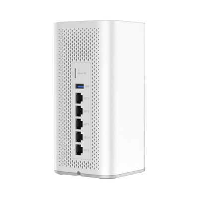 4 en 1: Firewall Nueva Generación  Router Wi-Fi  PBX IP  Switch  incluye un AP Wi-Fi 6 de doble banda