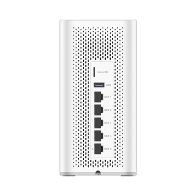 4 en 1: Firewall Nueva Generación  Router Wi-Fi  PBX IP  Switch  incluye un AP Wi-Fi 6 de doble banda