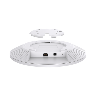 Punto de Acceso Omada / Wi-Fi 7 BE9300 MU-MIMO 2x2 / 1 Puerto 10 Gbps / Mesh Omada / Operaciones Multiencale (MLO) / Configuración por Controlador o Stand-Alone / Para Montaje en Techo/pared / Alimentación PoE+