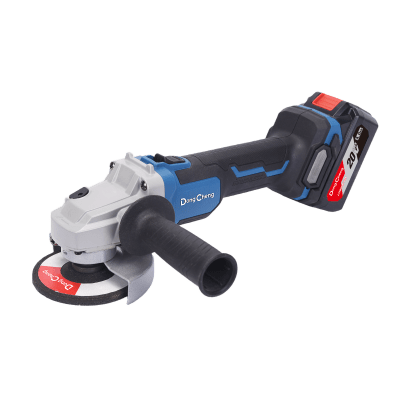 Amoladora Angular de 20Vcc  Disco de 4-1/2 in  Incluye 2 Baterías de 4.0Ah  Cargador y Estuche