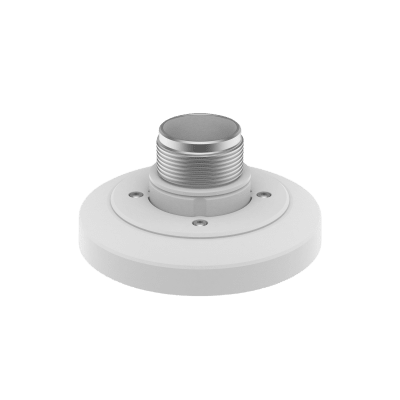 Adaptador tipo Plato necesario para montar en Pared o Techo Cámaras Hanwha serie QND  QNV-C