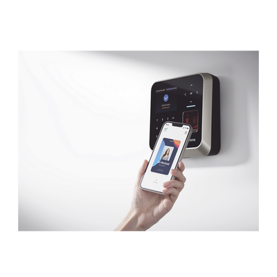 Lector de huella con Inteligencia Artificial  mas exacto  Uso para Control de acceso y Tiempo y Asistencia