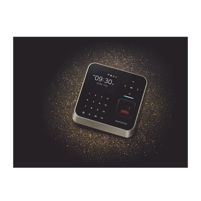 Lector de huella con Inteligencia Artificial  mas exacto  Uso para Control de acceso y Tiempo y Asistencia