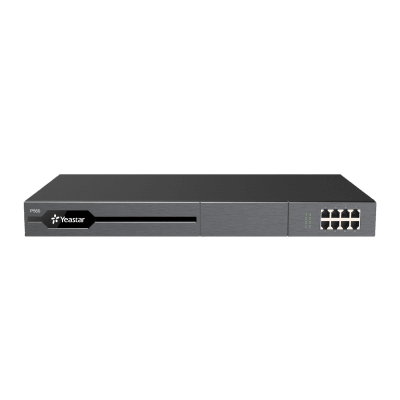 Conmutador Enterprise modular yeastar 100 extensiones 30 llamadas simultaneas  Hasta 8 puertos fxo/fxs con modulo de expansion  hasta 200 extensiones y 60 llamadas simultaneas con modulo de expansion D30  soporte E1 con modulo de expansion EX30