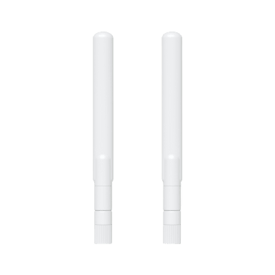 Antenas omnidireccionales y Stand para AP UK-ULTRA (no incluido)  incluye 2 antenas dual-band de 3 dBi en 2.4 Ghz y 4 dBi en 5 Ghz