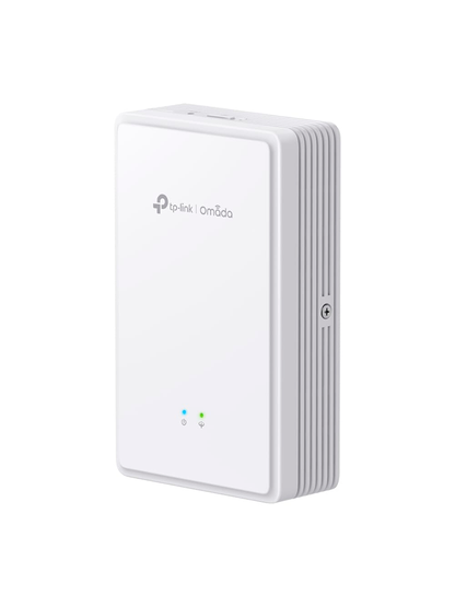 TP-LINK EAP615GP-Wall - GPON Punto de Acceso WiFi AC de Pared/ Velocidad de Hasta 1.2Gbps en 5GHz y 574Mbps en 2.4GHz/ Multi SSID & Beamforming/ Capacidad para VoIP/ Gestión Centralizada Omada