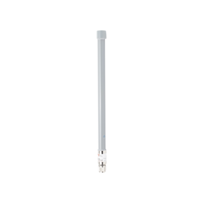 Antena Omnidireccional  mayor distancia de transmisión y recepción de señal en 360º   Doble banda  2.4 Ghz de  6 dBi/ 5 GHz  9 dBi  Conector N-Hembra  Adecuada para entornos exigentes
